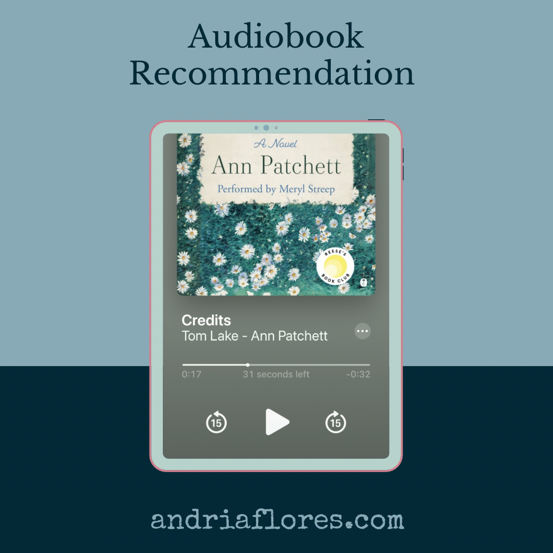 Andria Flores discusses Tom Lake by Ann Patchett