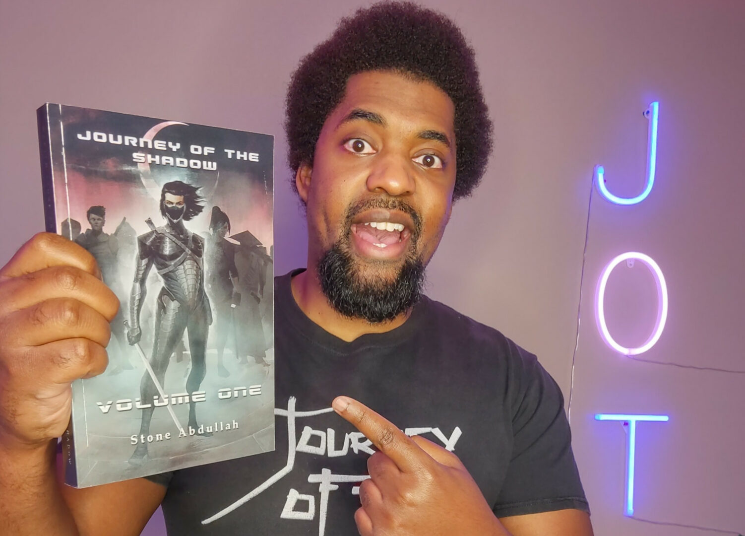 Stone Abdullah discusses Journey of the Shadow: Volume One by Stone Abdullah