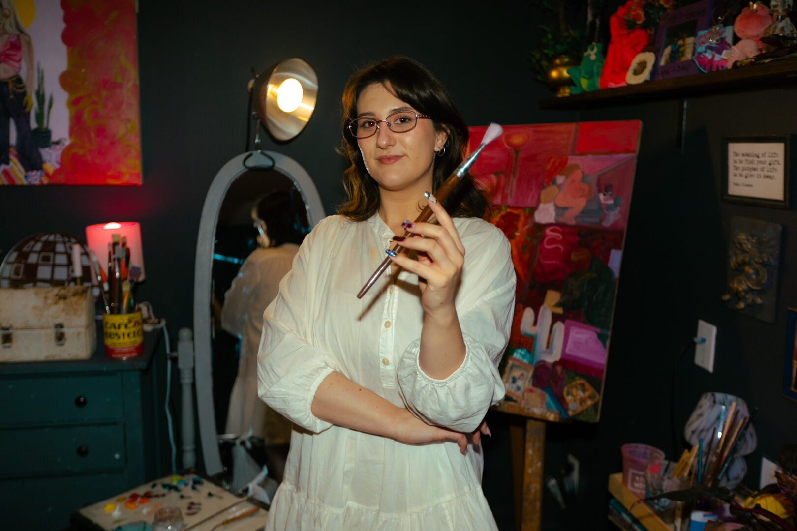 When did you stop hiding your pain and start using it as power?